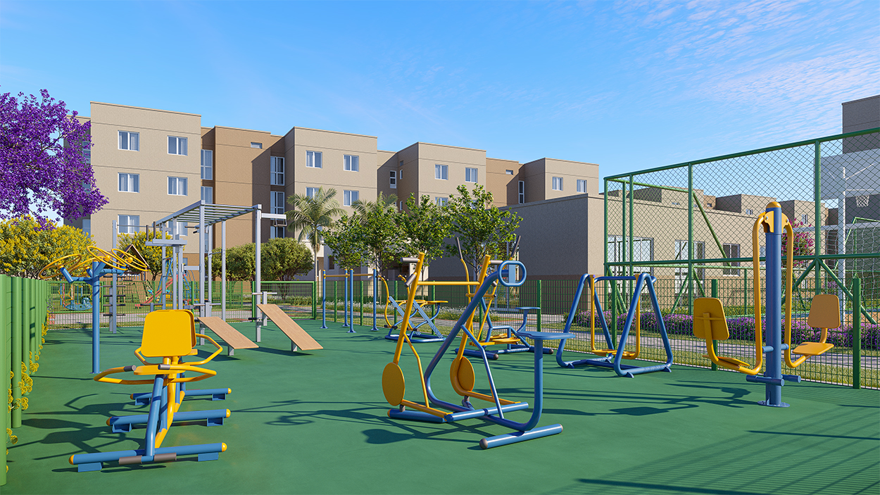 Perspectiva — Espaço fitness